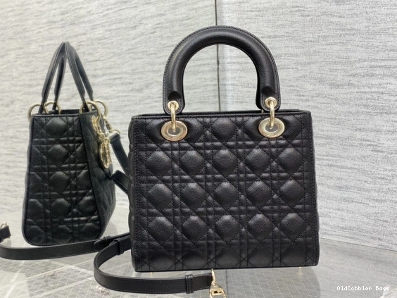 OldCobbler Bags large Diro Calfskin-24cm Lady Glod 0807